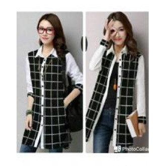 Kemeja wanita Koling Kotak